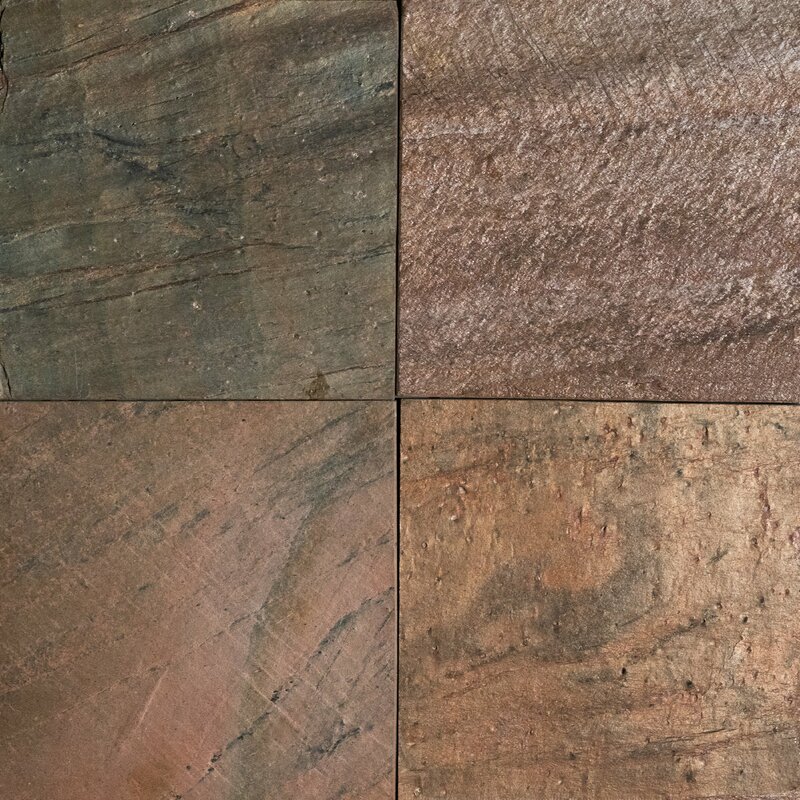 Stone & Tile Shoppe, Inc. Copper Polished 16x16 Slate Field Tile